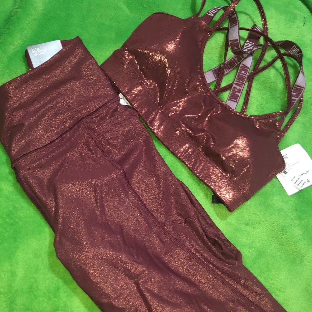 Vs sports bra and leggings set